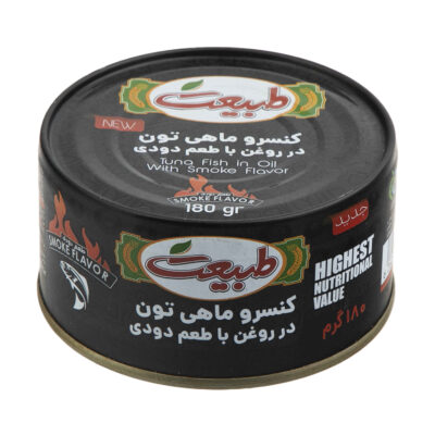 لحم تونا في زيت بنكهة الدخان (12 حزمة، 180 جم لكل منها)