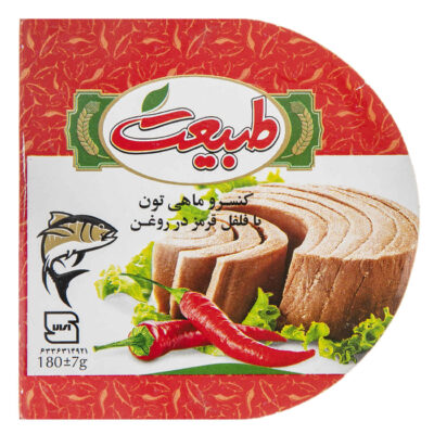 لحم تونا بالفلفل في الزيت (12 حزمة، 180 جم لكل منها)