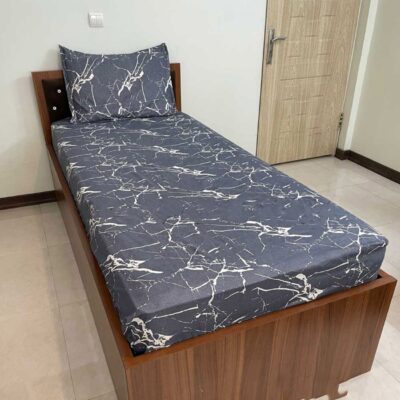 طقم ملايات من قطعتين ناعم ومريح