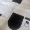 مريلة باريستا مصنوع يدويًا أنيق وعصري باللون الرمادي