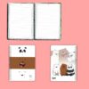 دفتر بتصميم We Bare Bears - من السيد راد (3 قطع)