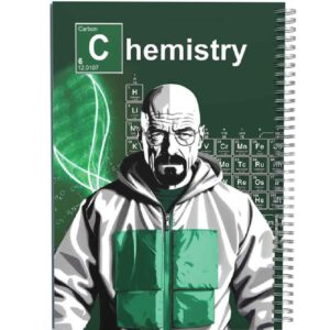 دفتر ملاحظات مزخرف بتصميم “Breaking Bad” – ١٠٠ ورقة، حجم B5