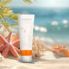 أفضل كريم واقي من الشمس للبشرة الدهنية والمختلطة - جينوبيوتيك SPF50 ملون - بيج طبيعي (عبوة من 2)
