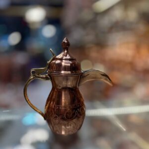 إبريق دلة نحاس لصنع القهوة العربية – موديل رحنمتي