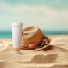 كريم واقي من الشمس ملون - جينوبايوتيك SPF50 بلون بيج فاتح - مناسب للبشرة الدهنية والمختلطة (عبوة من 2)