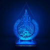 ضوء ليلي إسلامي LED بتصميم آية الكرسي