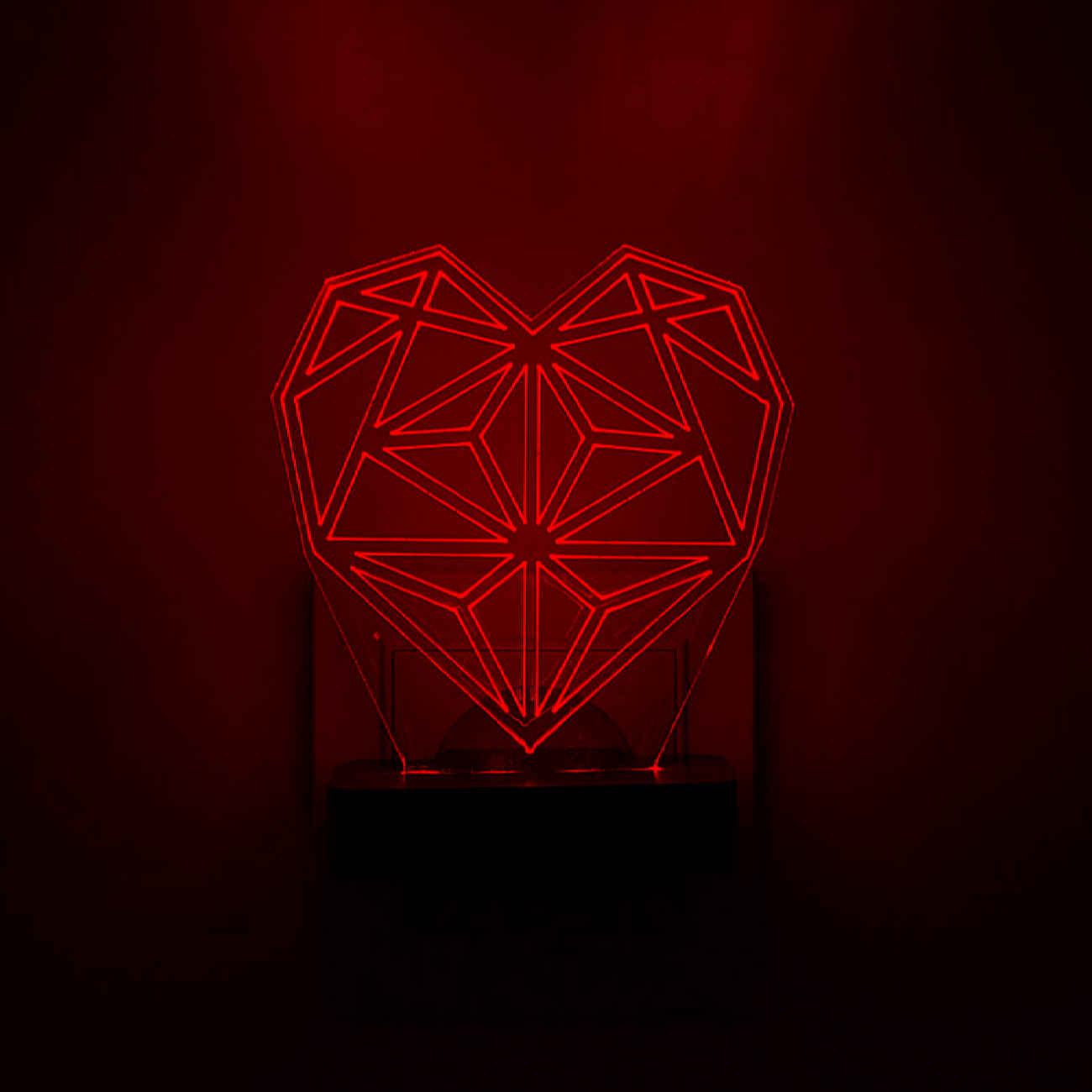 ضوء ليلي LED بتصميم مدفأة نموذج مثبت على الجدار