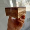 صندوق مجوهرات خشبي مزخرف - مثالي لتنظيم القلائد والخواتم والأقراط
