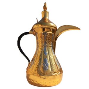 دلة – إبريق قهوة نحاسي لتحضير القهوة العربية – موديل فرشته