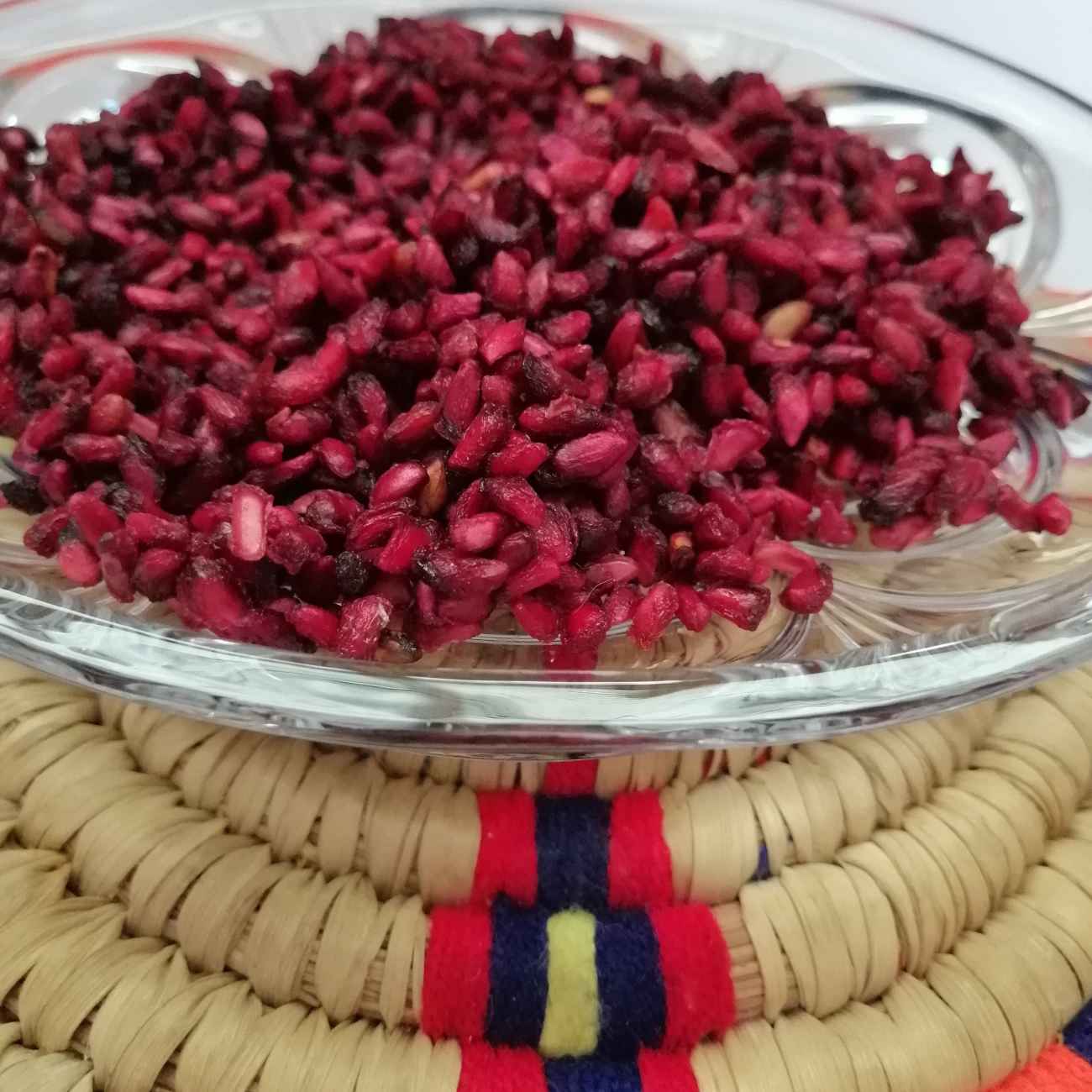 بذور الرمان المجففة - طعم حامضي ولذيذ 500 جرام
