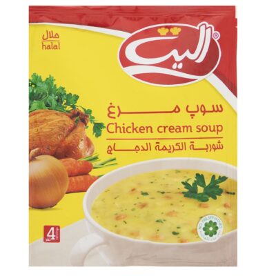 شوربة كريمة الدجاج الفورية مسحوق النخبة 61 جرام (عبوة من 20)