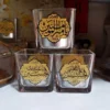 حامل شموع طاولة إسلامي بتصميم إسلامي - مجموعة من 3