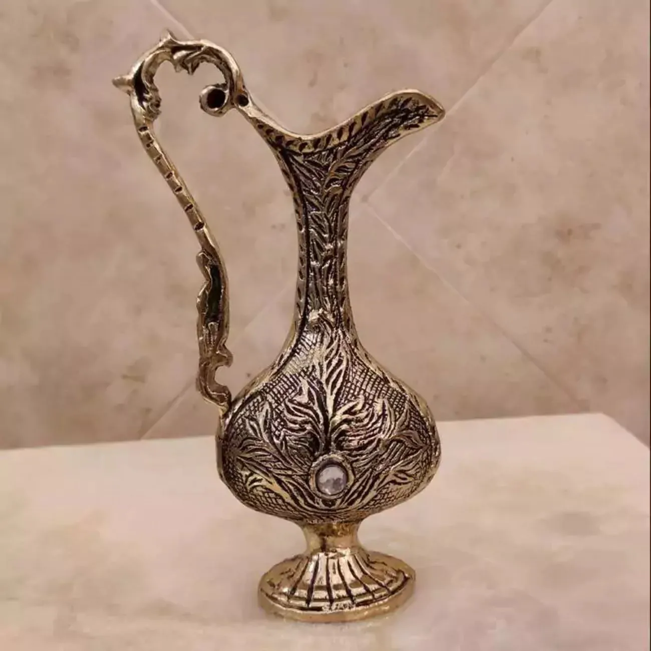 مرش ماء الورد النحاسي - لطقوس العطر التقليدية بتصميم أنيق