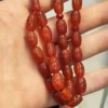 مسبحة عقيق إسلامية مصنوعة من 33 حبة تسبيح