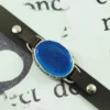 سوار إسلامي مع جلد وحجر عقيق قابل للتعديل سورة الكوثر
