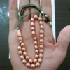 مسبحة إسلامية نحاسية مع 33 حبة صلاة