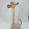 حامل مناديل ورقية خشبي بتصميم زرافة – مناسب لسطح المطبخ