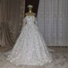 فستان زفاف - موديل الليلة المليئة بالنجوم، أناقة وأسلوب عصري