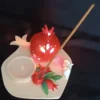 حامل شموع سيراميكي مزخرف موديل یلدا