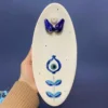 حامل بخور سيراميكي مزخرف بتصميم عين الحسد