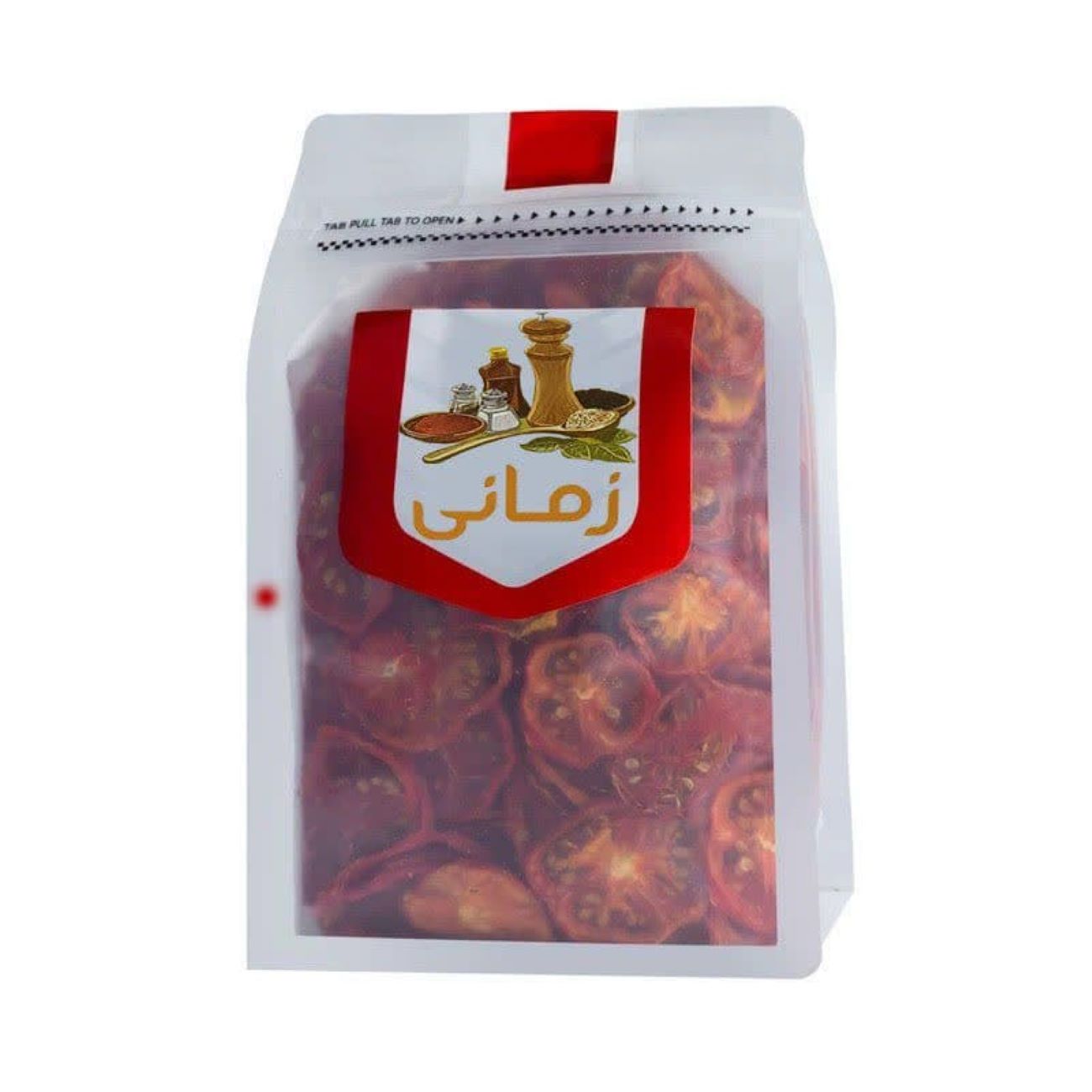 طماطم مجففة ماركة زماني بجودة تصدير - 600 غرام (عبوتان)