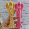 شمعة تمثال يدوي بتصميم الملاك مناسبة للهدايا أو الديكور (5 قطع)