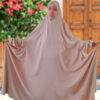 عباءة صلاة إسلامية مع إغلاق أمامي وأكمام للسيدات