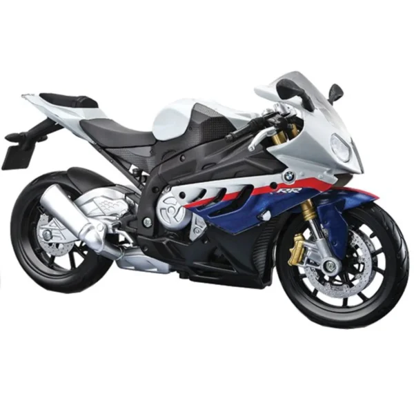 دراجة نارية لعبة ماييستو BMW S1000RR – نموذج معدني مصبوب مناسب للأطفال والهواة ومحبي التجميع