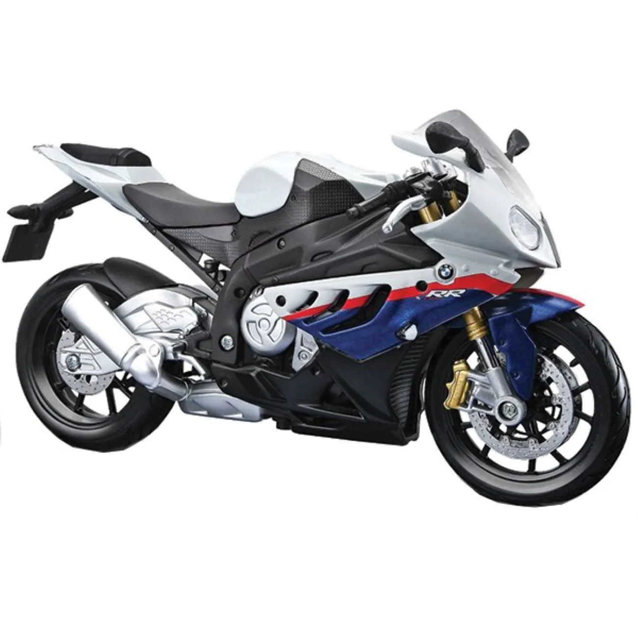 دراجة نارية لعبة ماييستو BMW S1000RR – نموذج معدني مصبوب مناسب للأطفال والهواة ومحبي التجميع