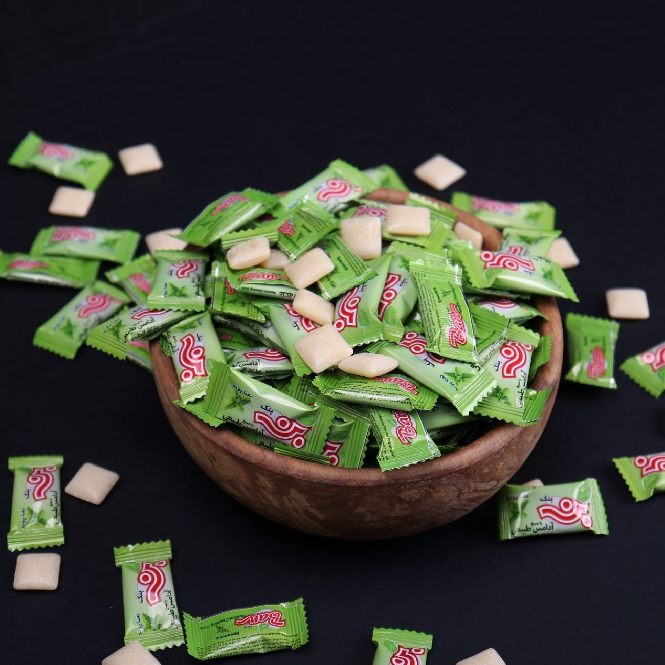 علكة بان الطبيعية – نكهة النعناع الأخضر (عبوة من 100 قطعة)