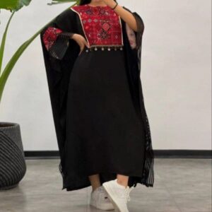 روب مانطو ثقافي للنساء – موضة شرقية أنيقة ومحتشمة