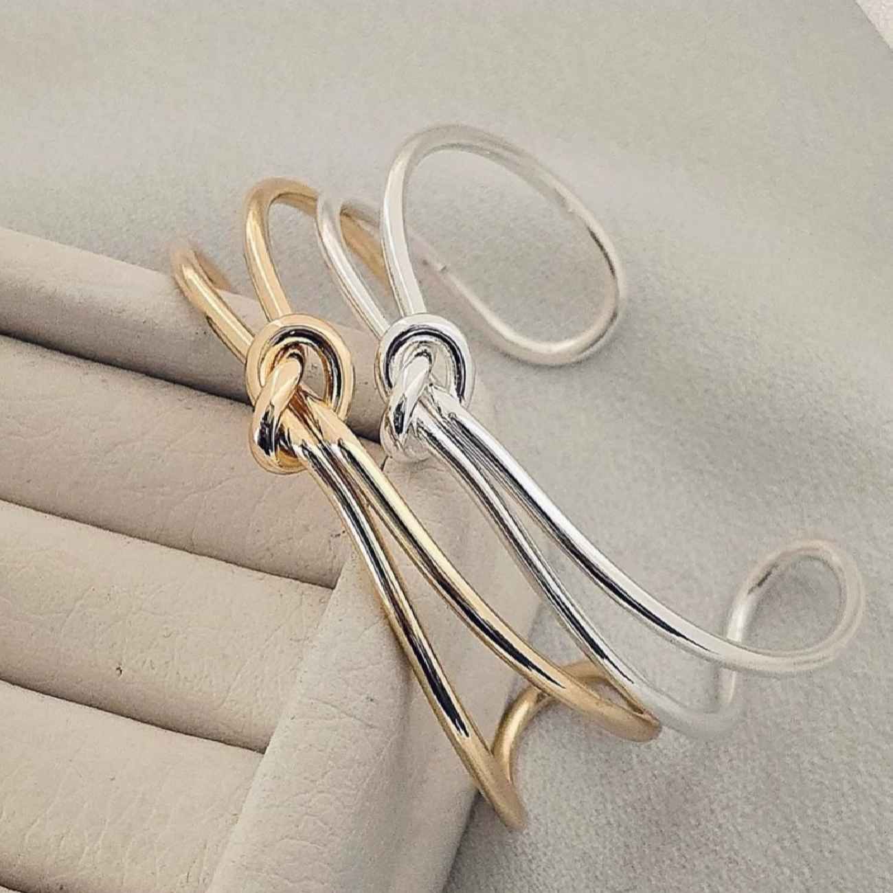 سوار كف بتصميم عقدة بسيطة – رمز القوة والارتباط للحظات الخاصة