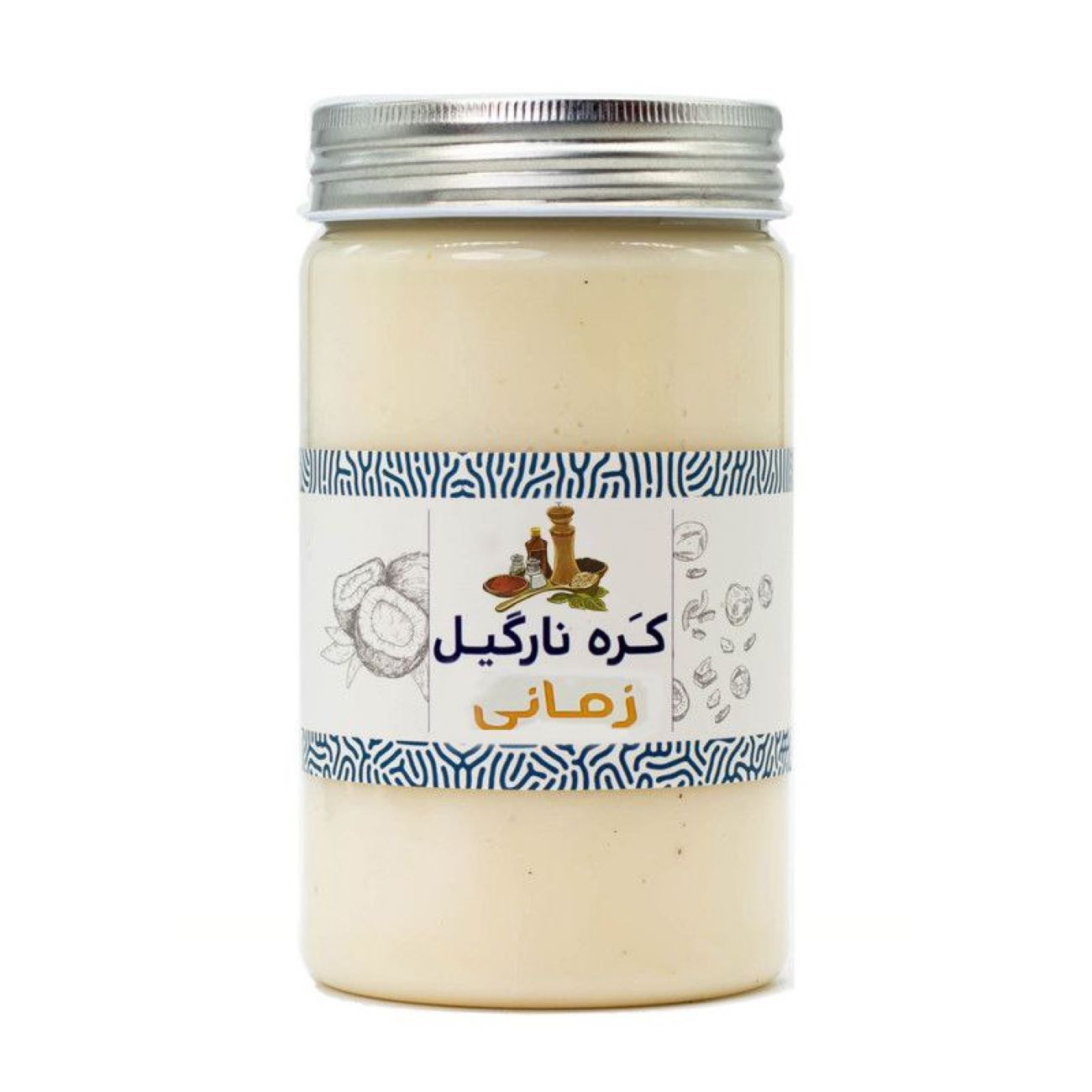 زبدة جوز الهند النباتية – مناسبة للأكل النظيف والطهي الخالي من الزيوت، 260 غرام (عبوة من 3)